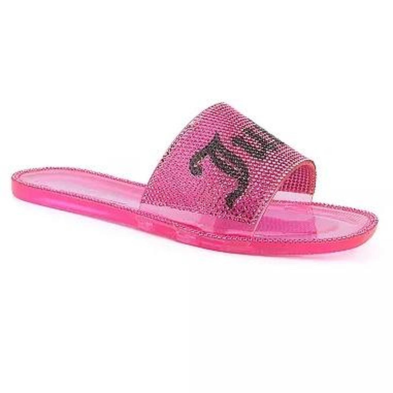 Juicy Couture Pink Jelly Slides - Size US 7