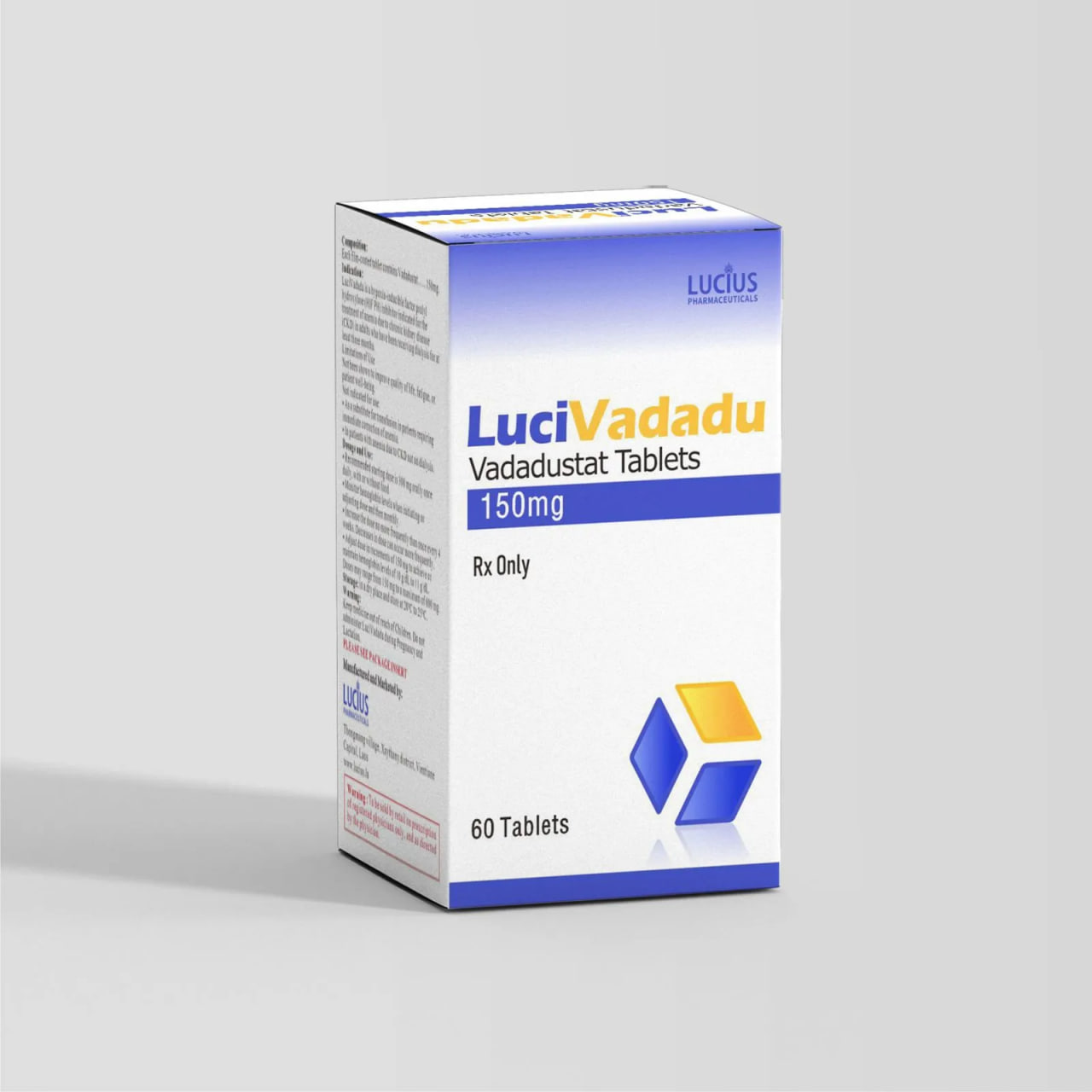 Thuốc LuciVadadu (Vadadustat) 150 mg giá bao nhiêu