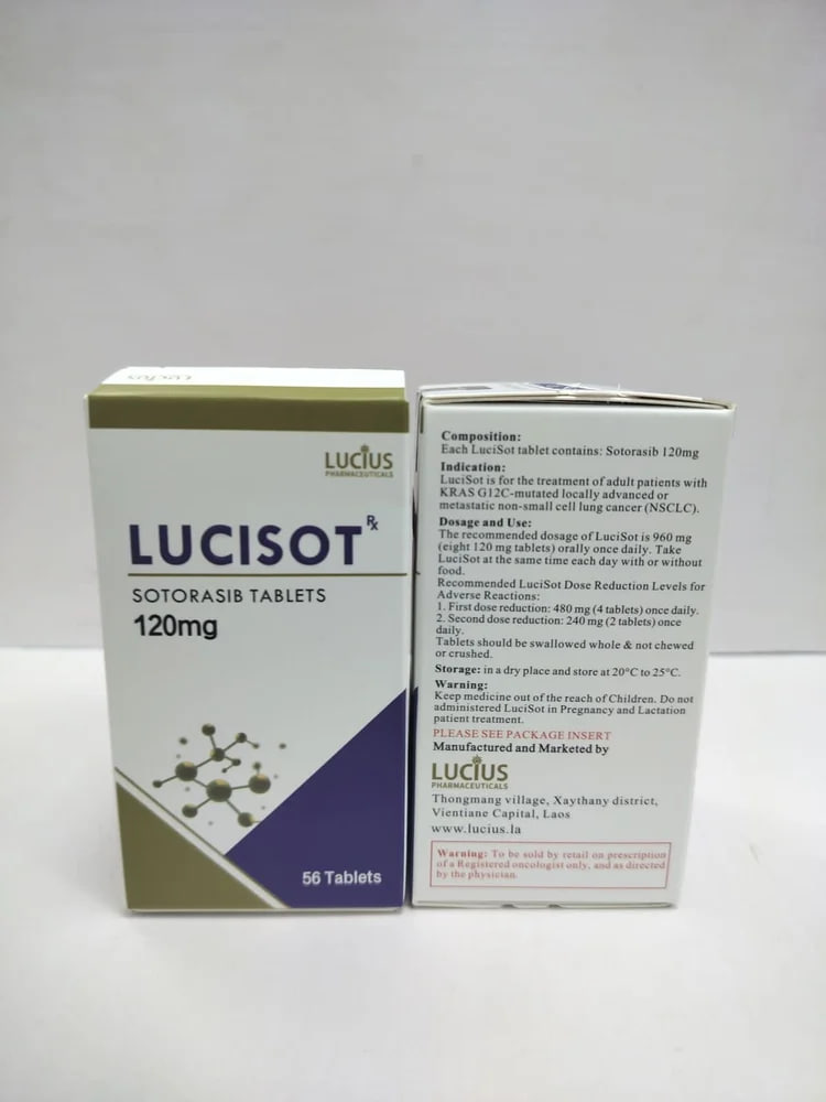 Thuốc Lucisot Sotorasib 120mg giá bao nhiêu