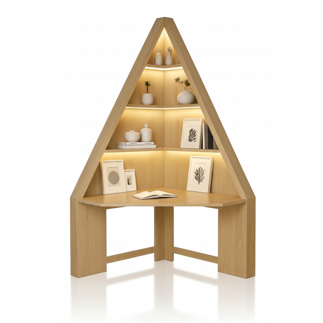 MUEBLE ESQUINERO DE MELAMINE