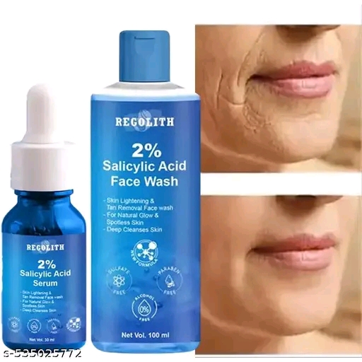 Regolith 2% Salicylic Acid Face Wash & Serum