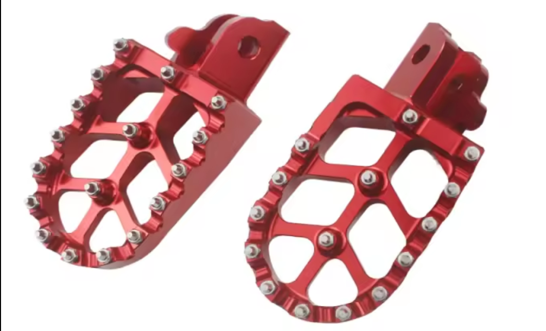 TI110E & CRF110F CNC Direct fit Foot pegs 