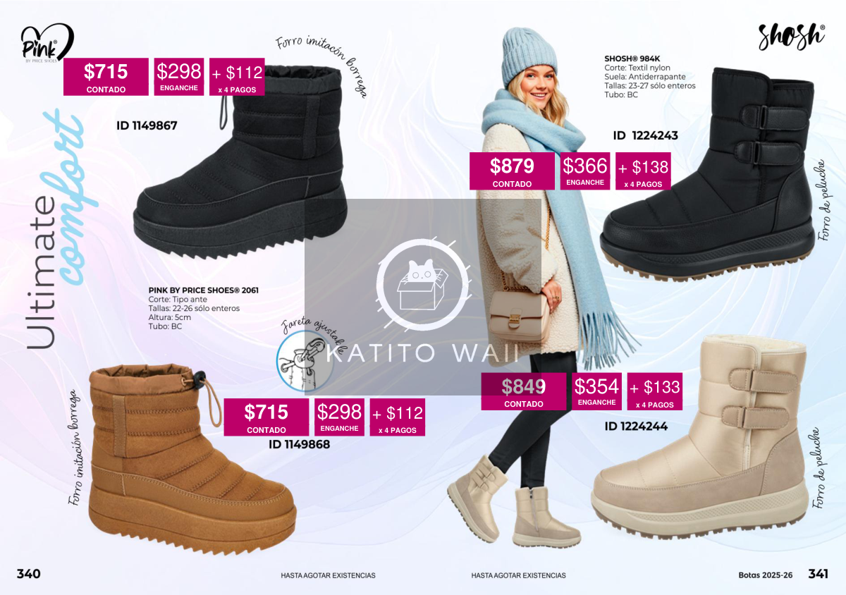 Botas estilo invierno clásicas