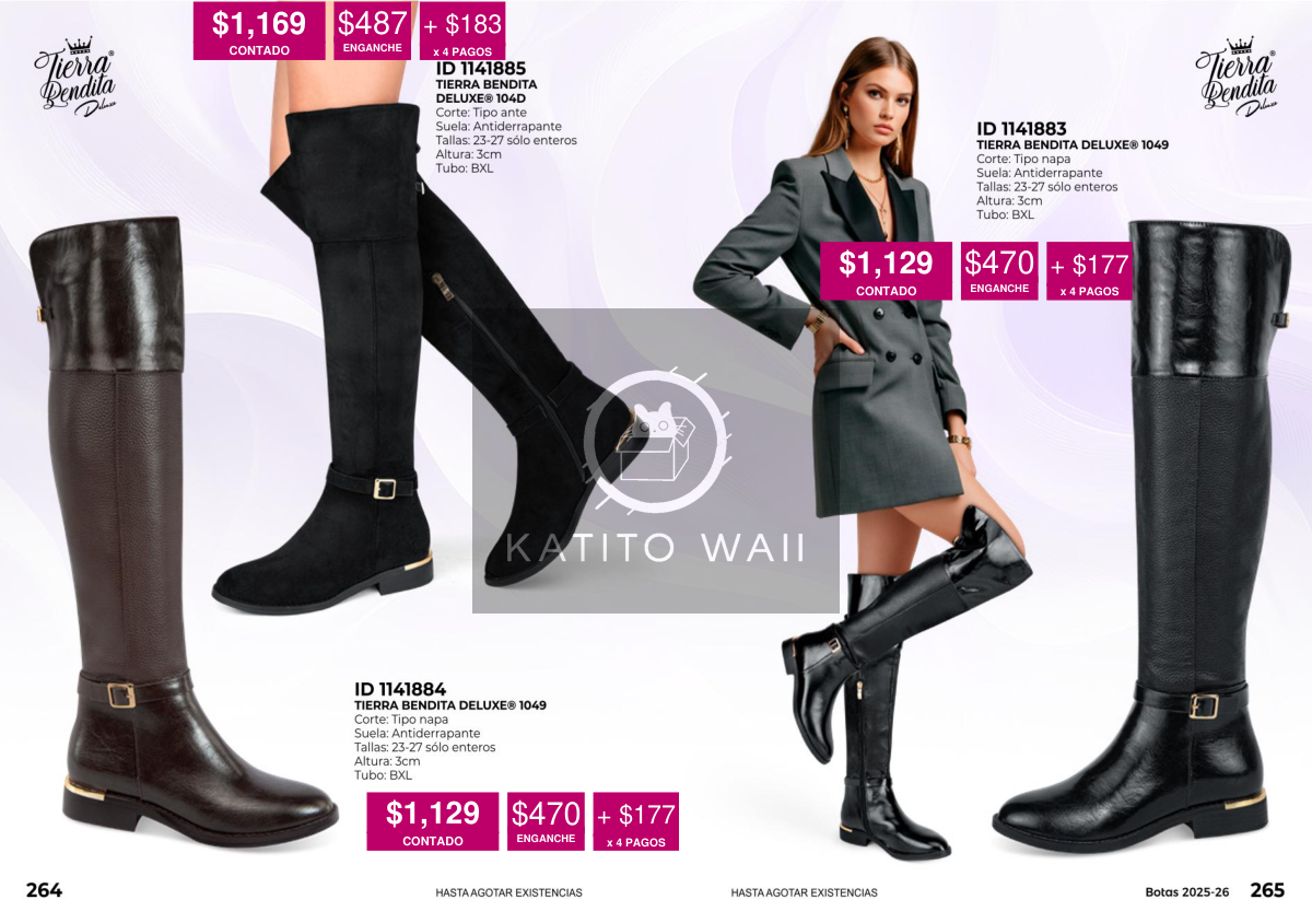 Bota Reina Bendita Deluxe 1040