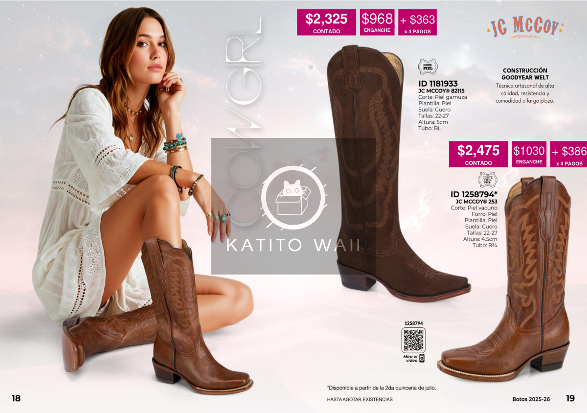Botas vaqueras JC McCoy
