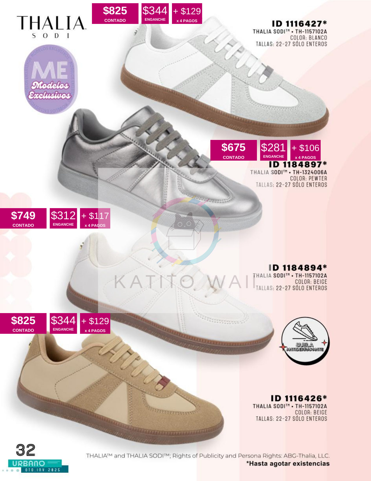 Zapatos urbanos Thalia Sodi