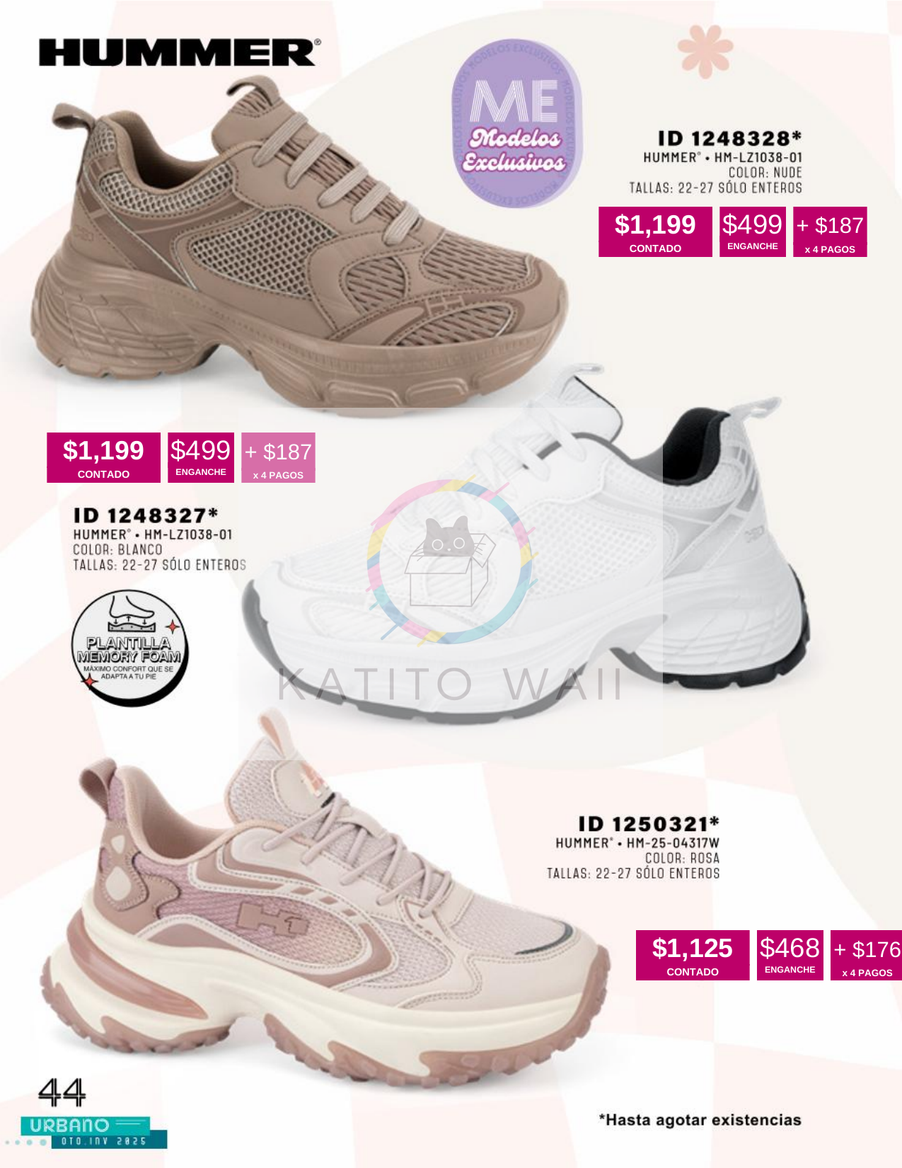 Tenis Hummer para mujer