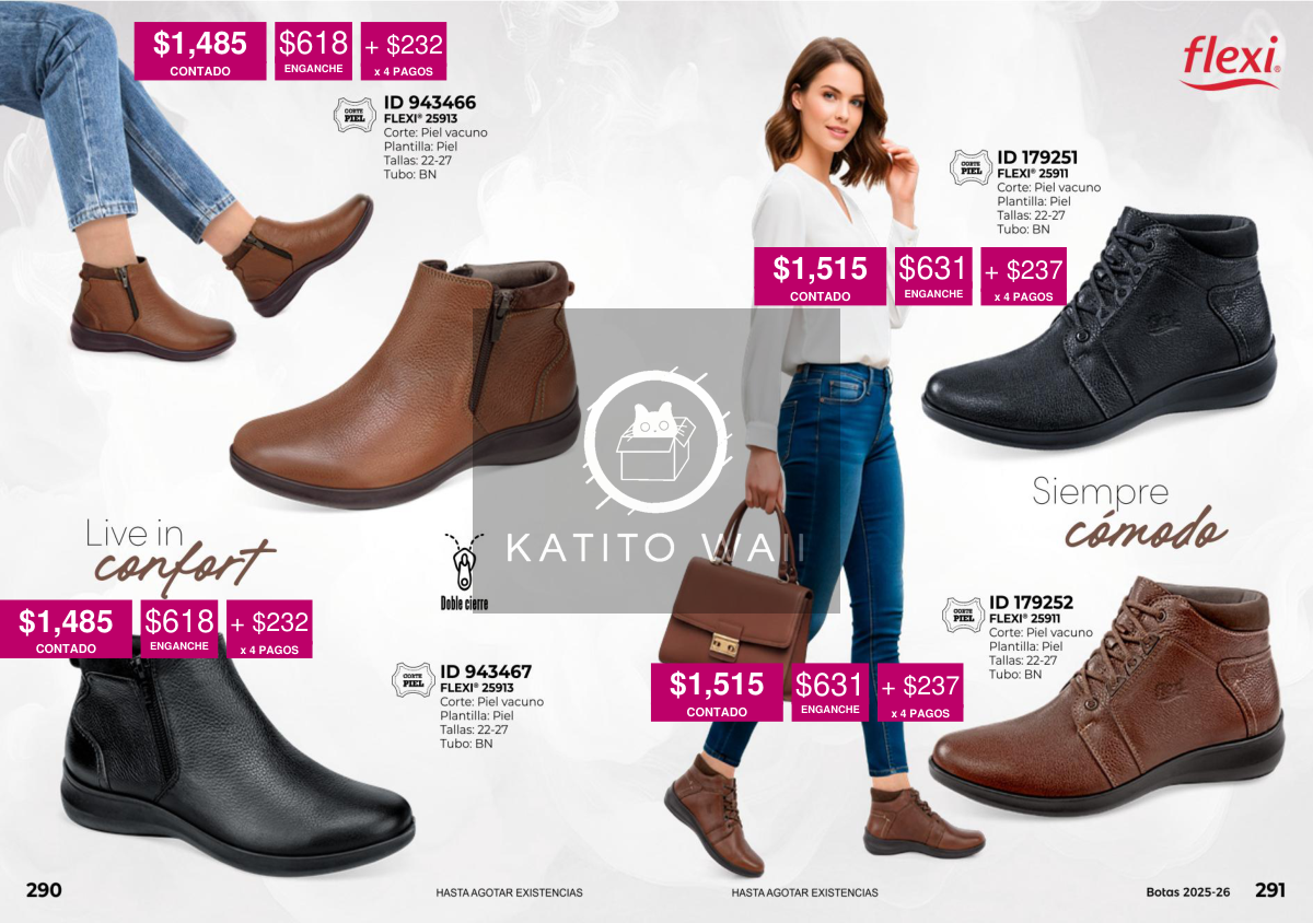 Botines Flexi para dama
