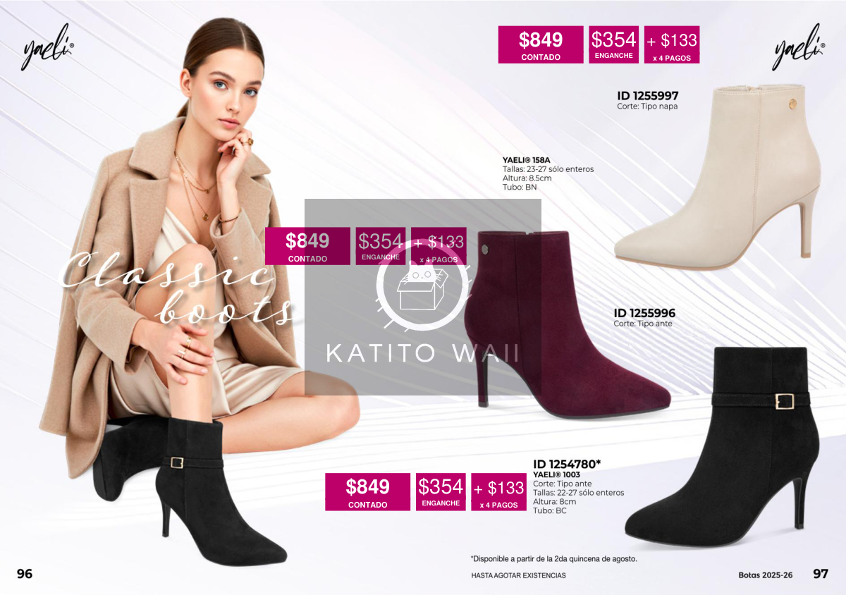 Botines clásicos de tacón