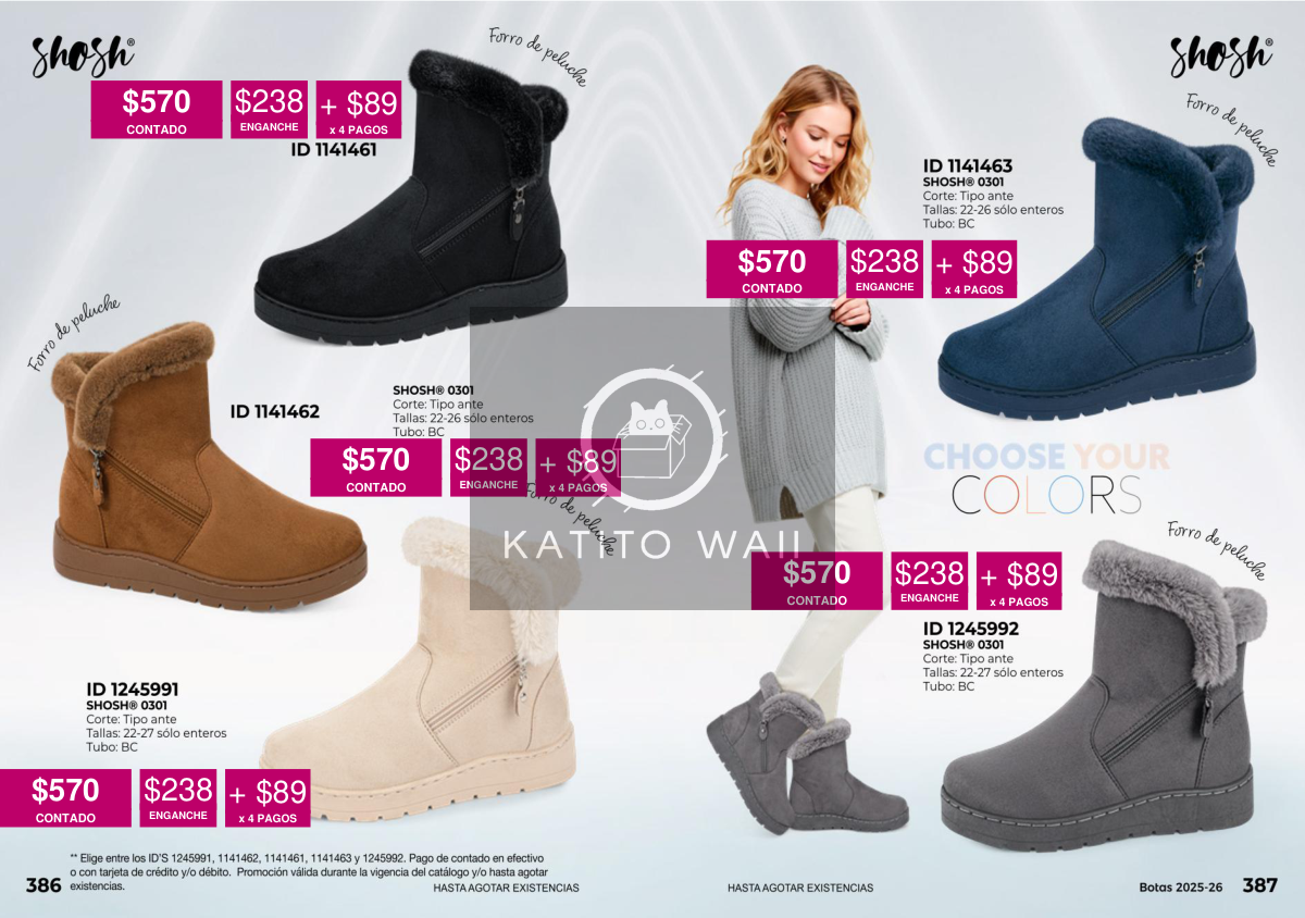 Botas tipo australianas SHOSHI