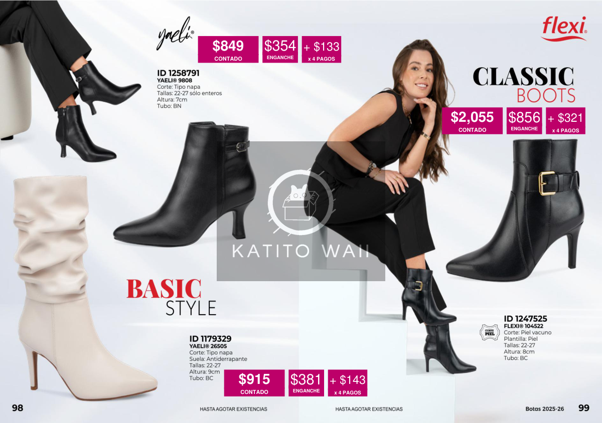 Botines negros de tacón alto