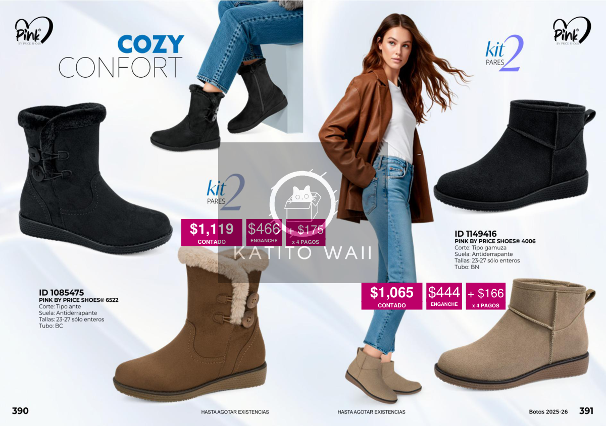 Botas de invierno para mujer