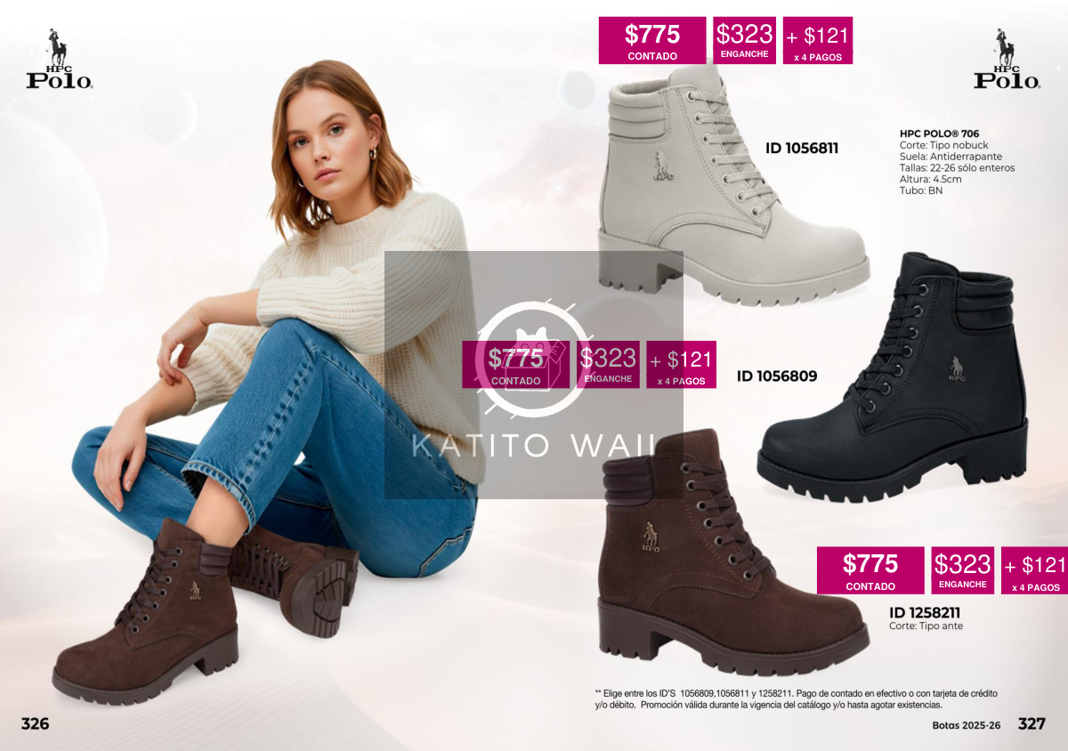 Botas Polo para mujer