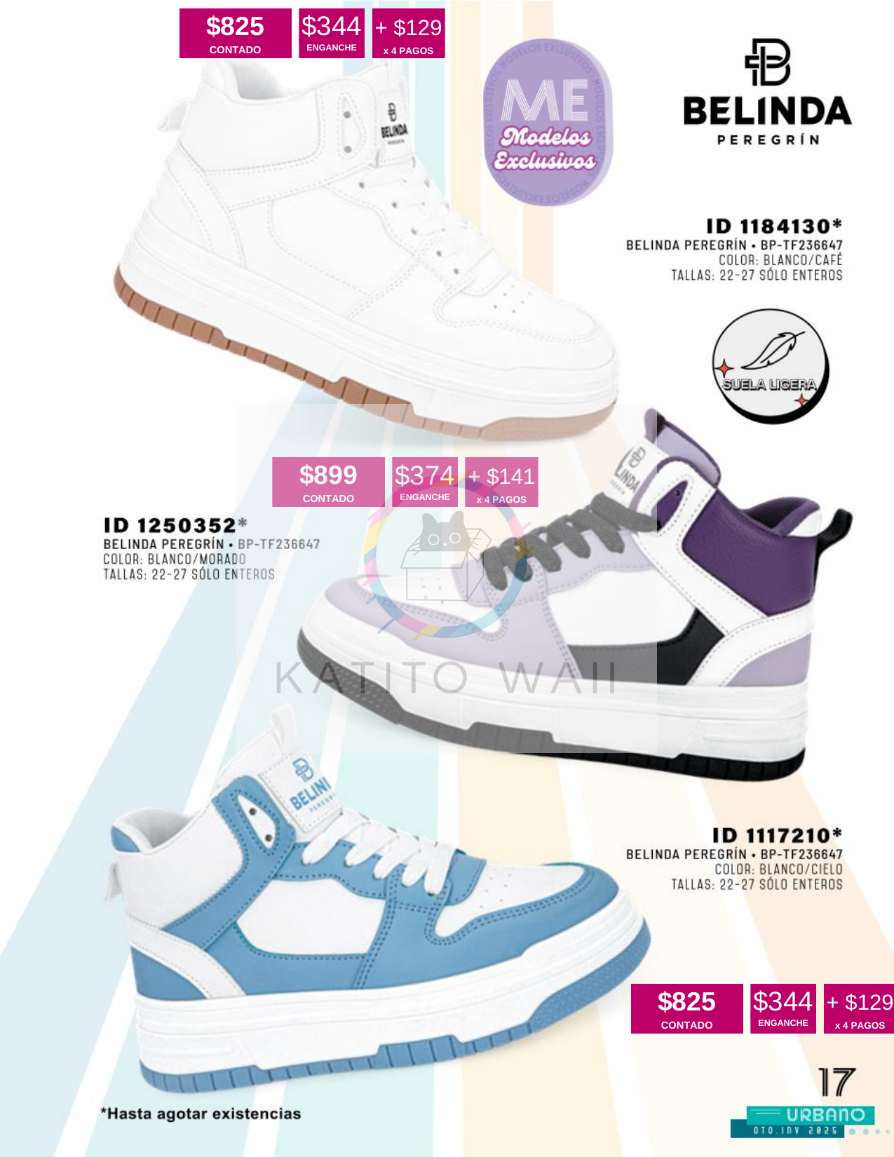 Tenis urbanos Belinda Peregrin