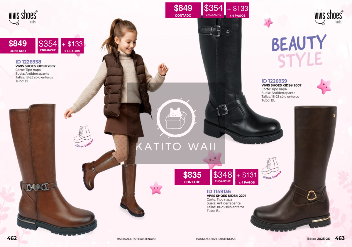 Vivi Shoes Kids 7907 botas