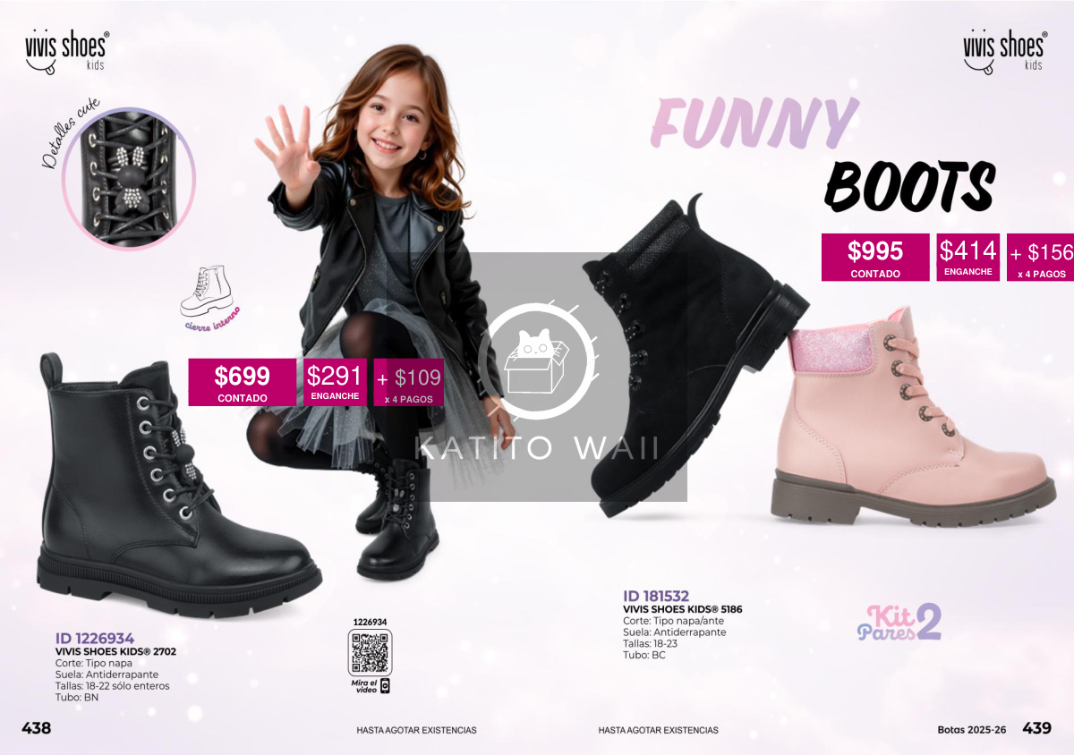 Botas negras de Vivi's Shoes