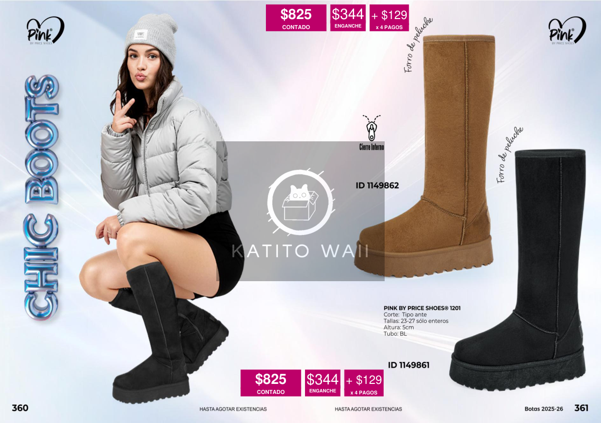 Botas altas estilo chic