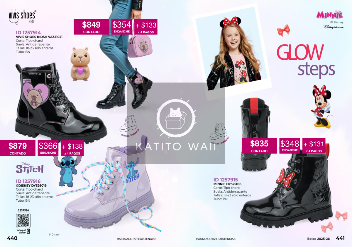 Botas infantiles Disney Stitch