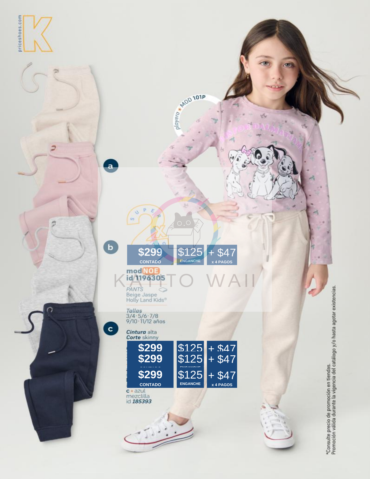 Pantalón para niña