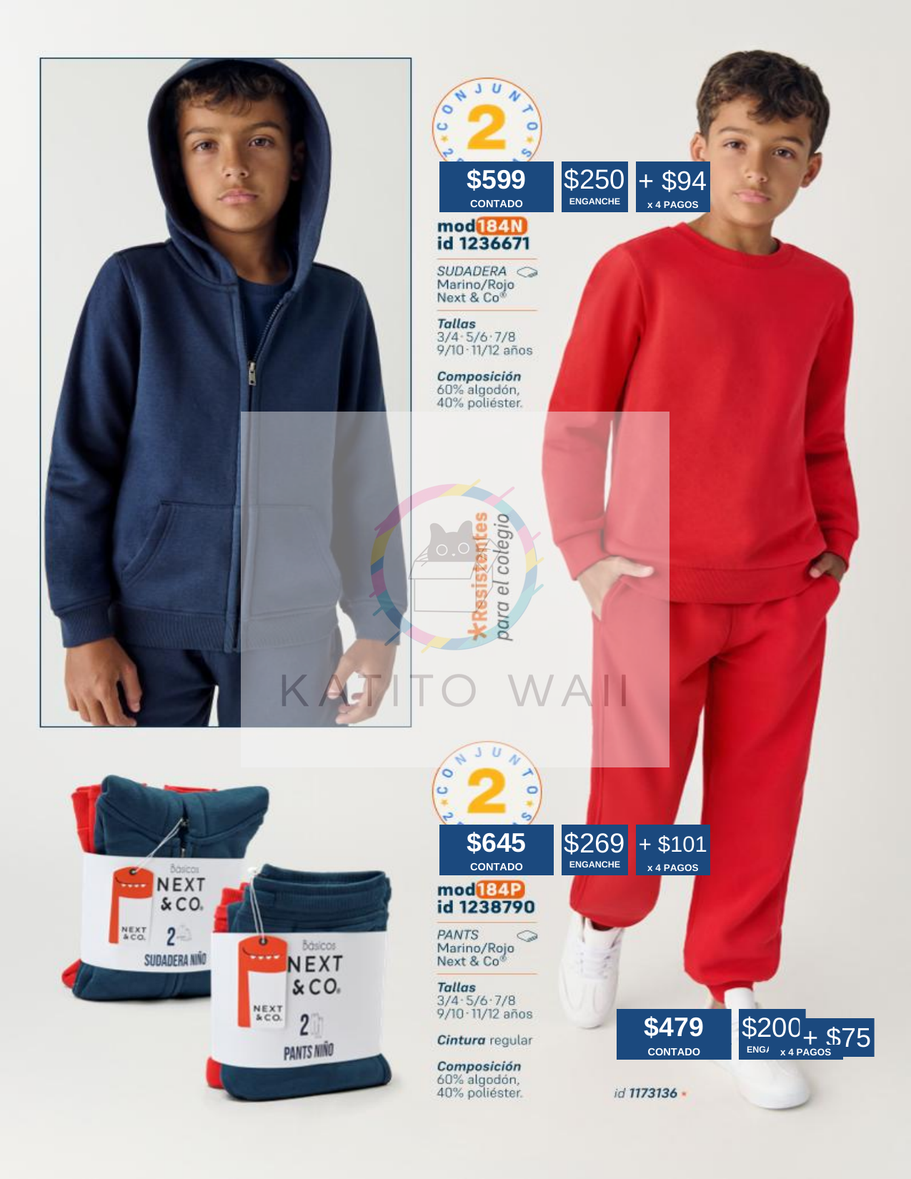 Conjunto deportivo para niño