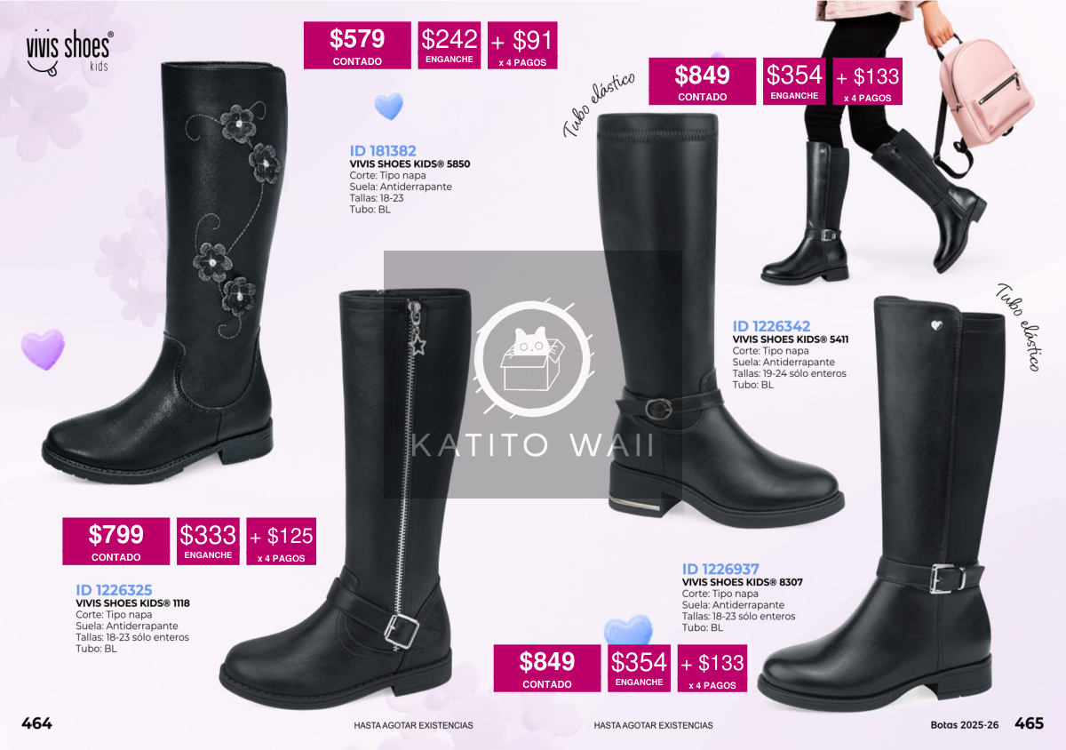 Bota para niña Vivis Shoes