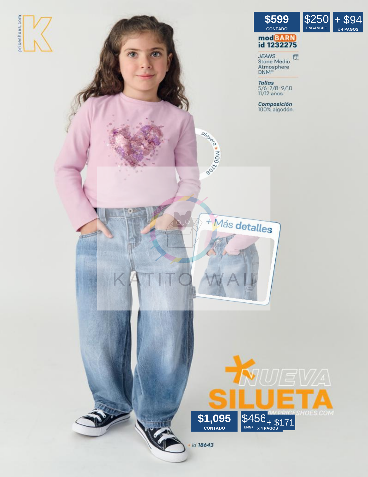 Jeans para niña modBARN