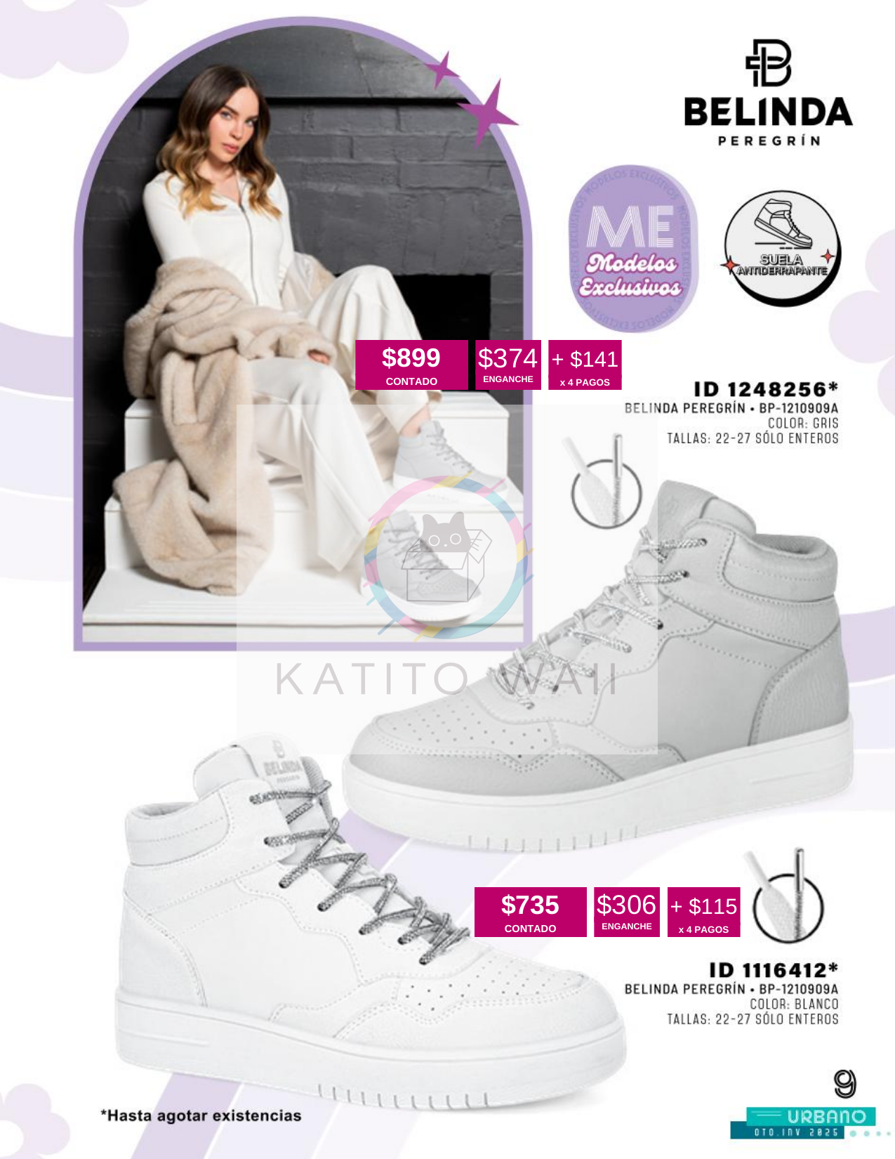 Tenis urbanos Belinda Peregrin