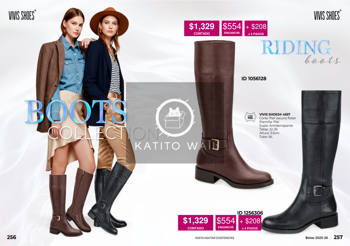 Botas de cuero para montar