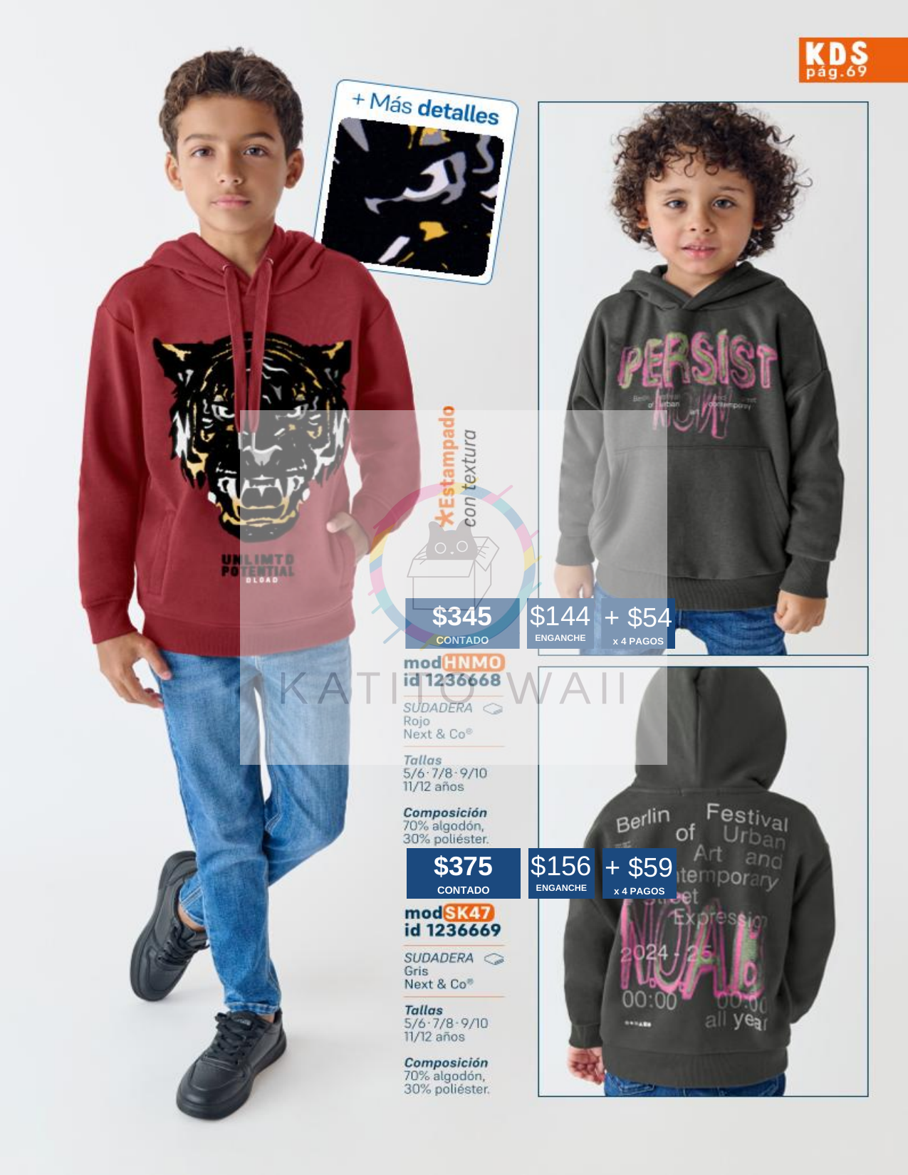 Sudadera con estampado de tigre