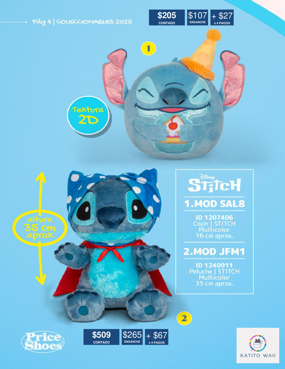 Peluches Disney Stitch
