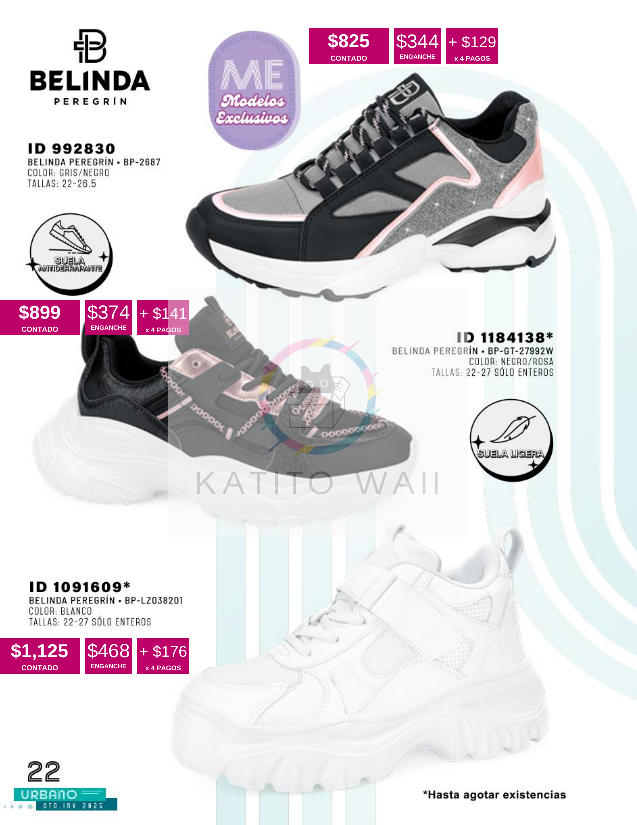 Tenis Belinda Urbano