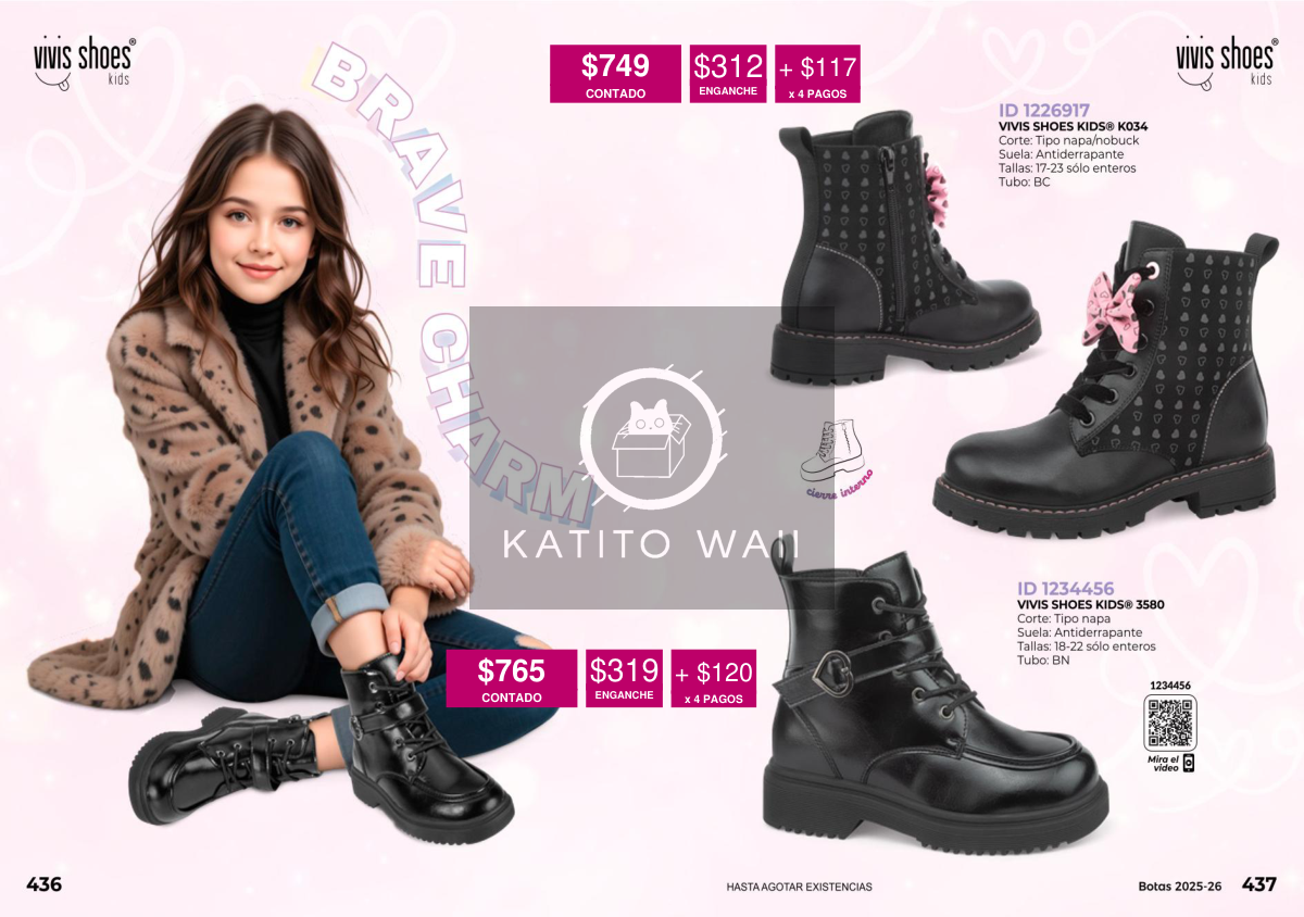 Botines negros Vivis Shoes