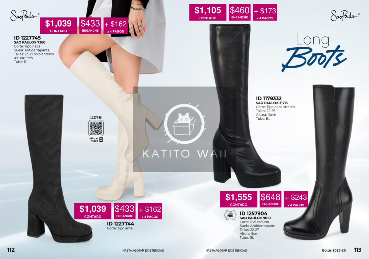 Bota larga Sao Paulo
