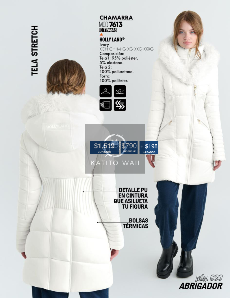 Chamarra HOLY LAND® color ivory