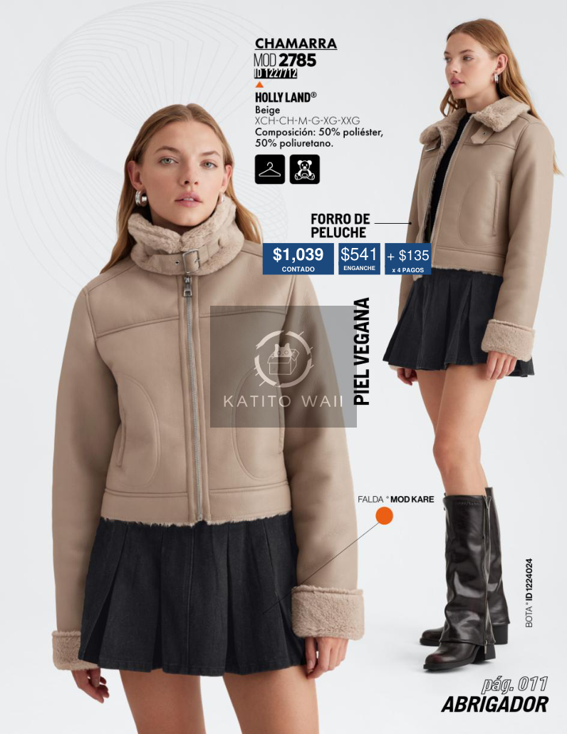 Chamarra Hollyland modelo 2785