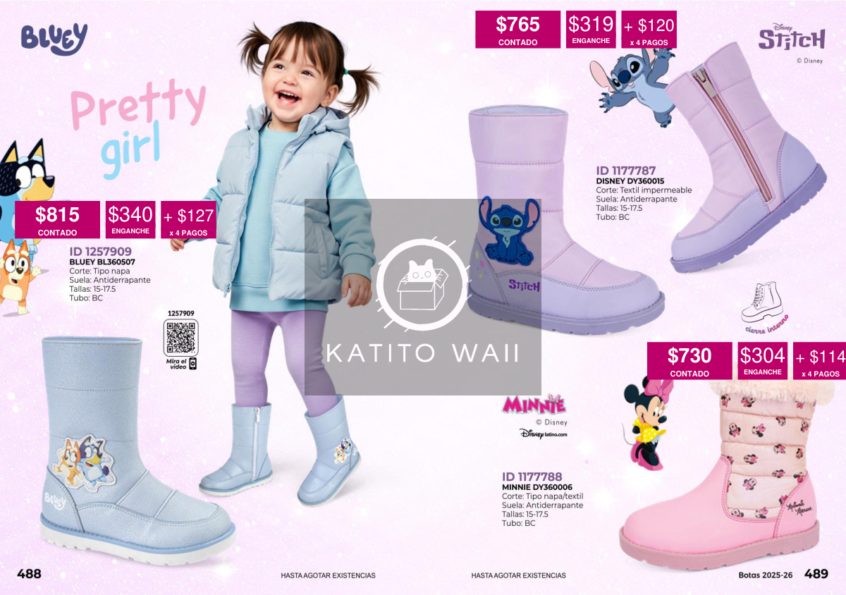 Botas Bluey para niñas