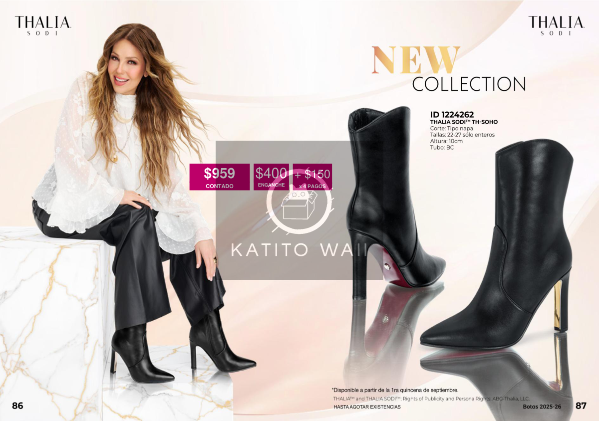 Botines negros de tacón alto