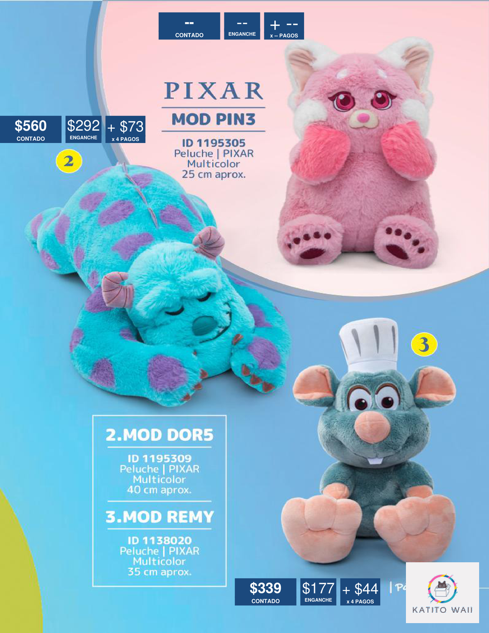 Peluche Pixar Mod Pin3