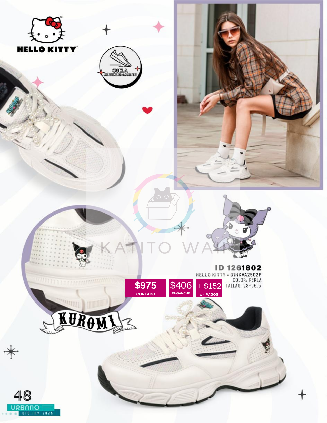 Tenis Hello Kitty