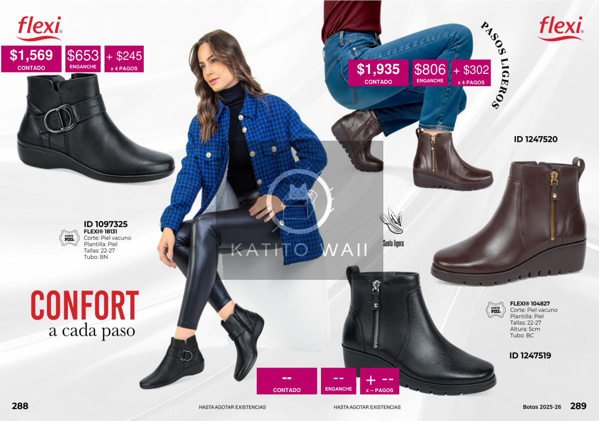 Botines de mujer Flexi