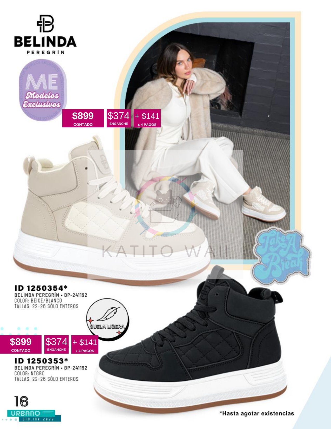 Tenis urbanos Belinda Peregrin