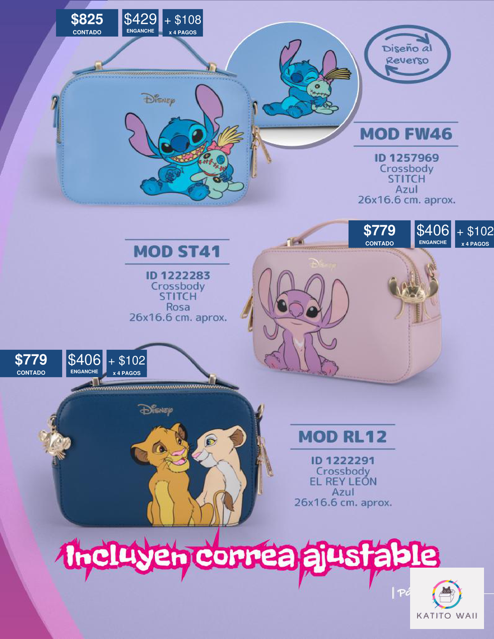 Bolsa Crossbody Stitch