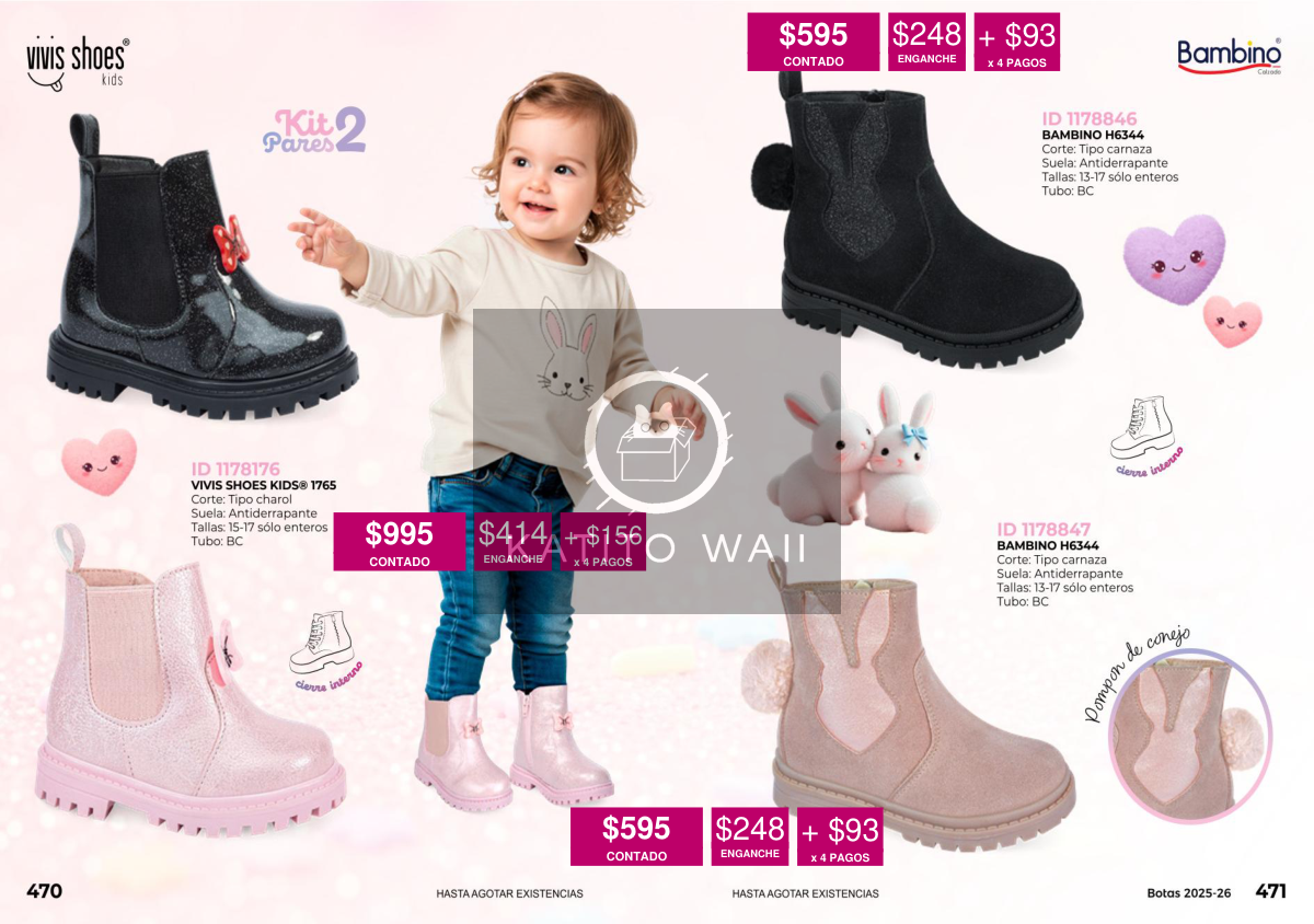 Botas para niña Vivs Shoes