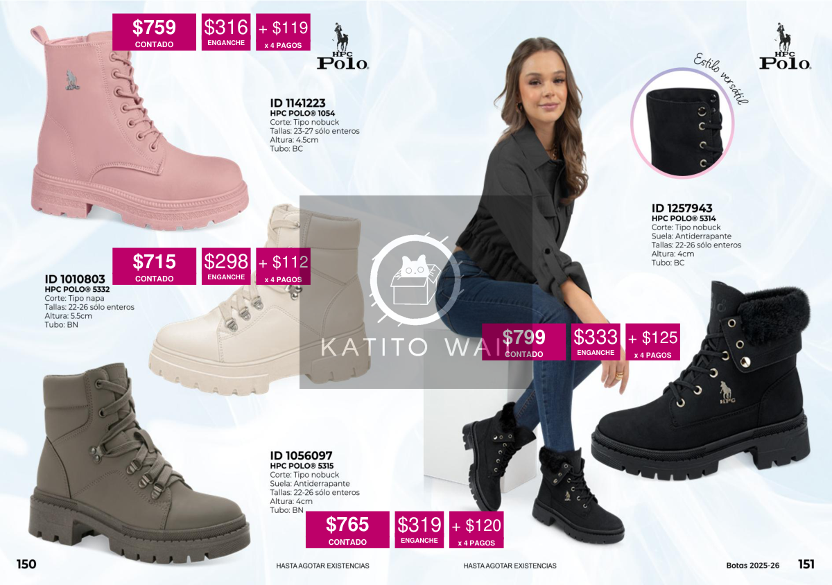 Bota Polo para mujer