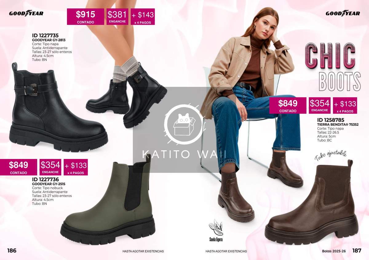 Botines estilo Chelsea Goodyear