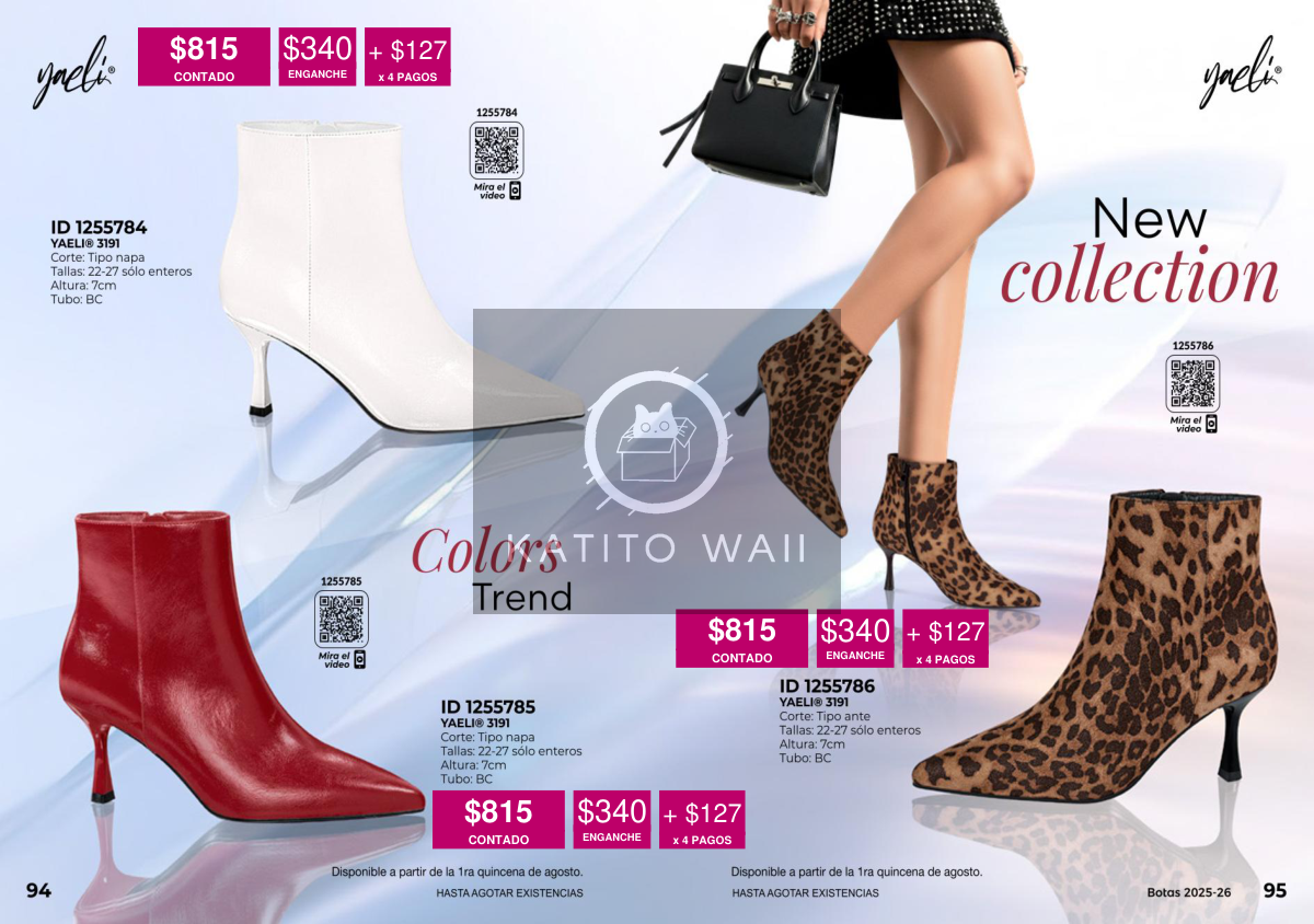 Botines Ymeli de Tacón