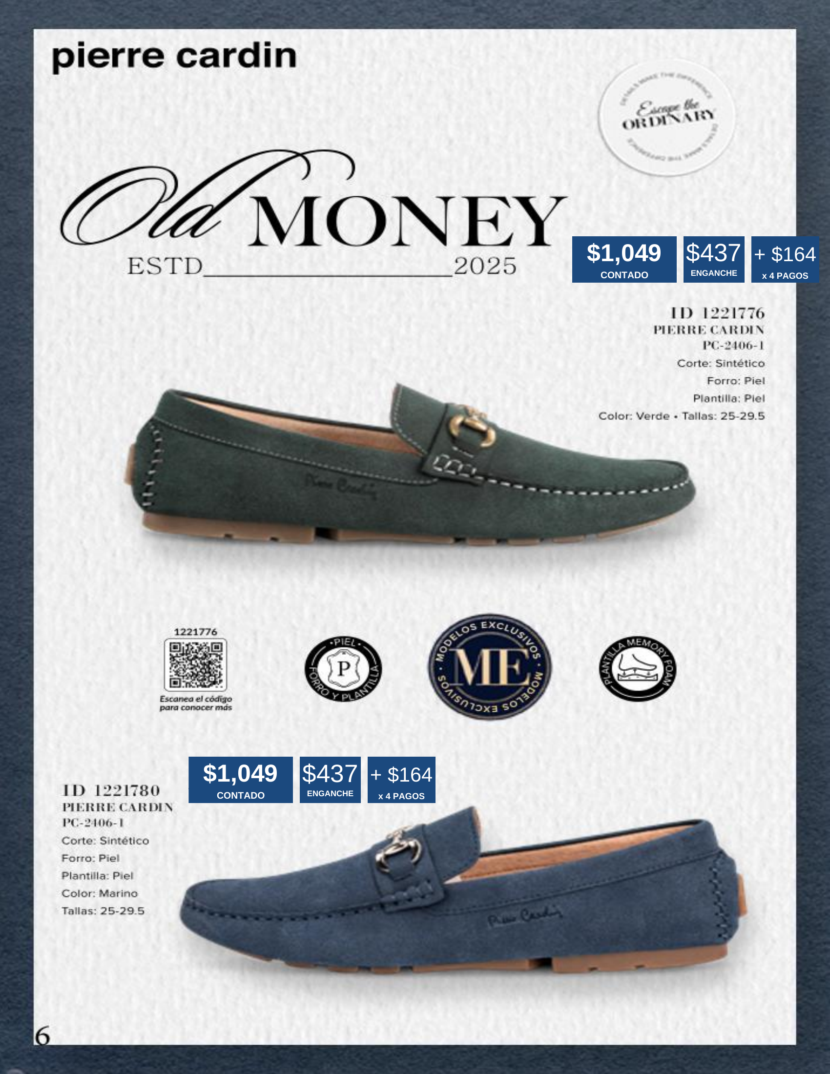 Mocasines Pierre Cardin