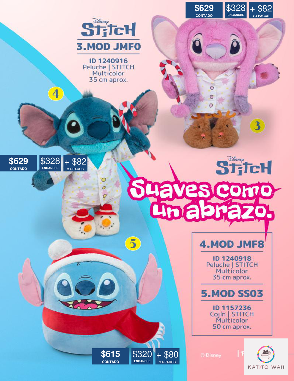 Peluches Disney Stitch