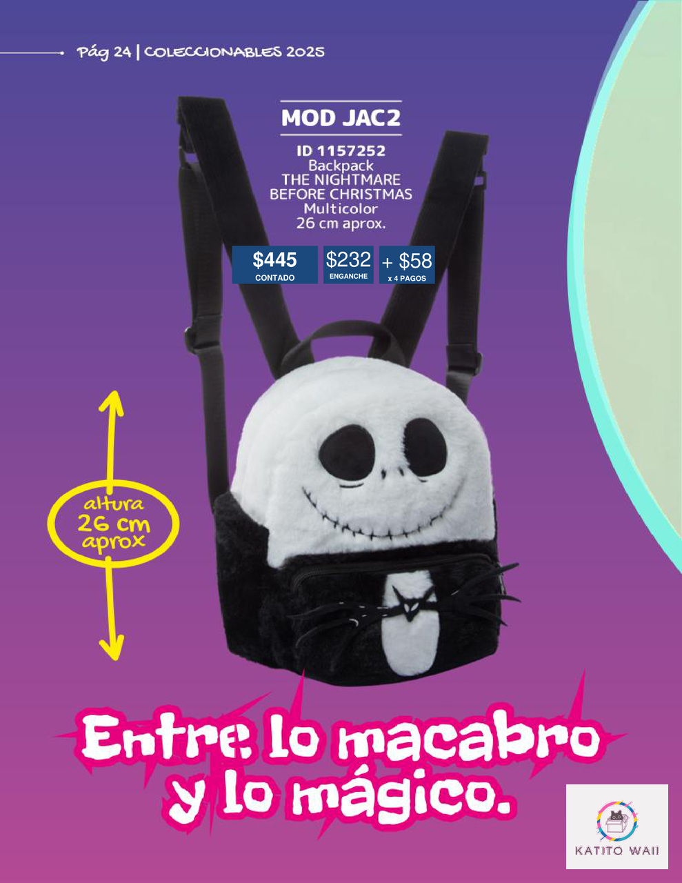 Mochila The Nightmare Before Christmas