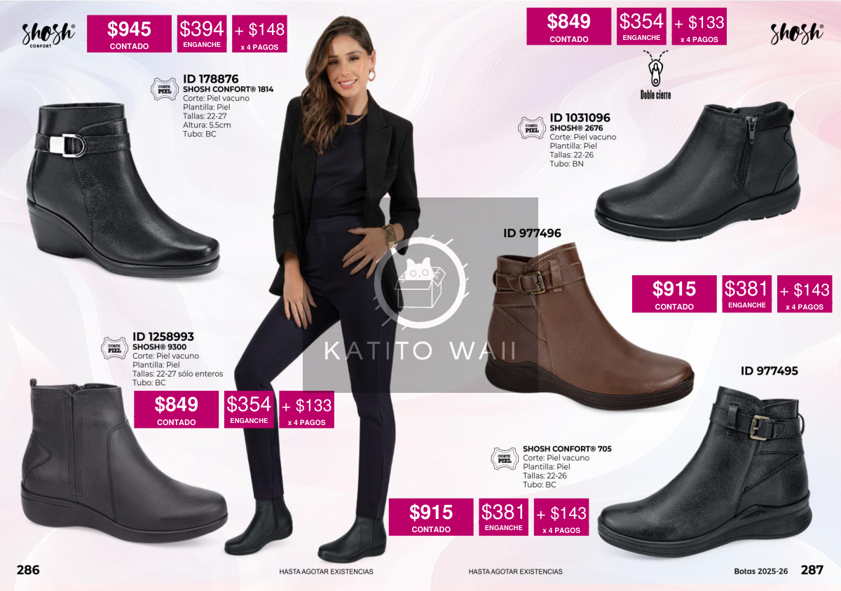 Botines Shosi Confort